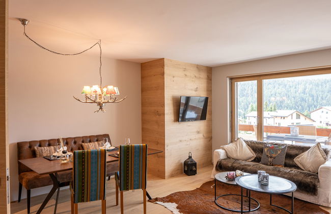 Apartamento de 3 quartos em Sankt Moritz com piscina e jardim - Foto 2