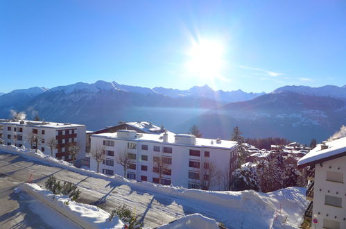 Foto 41 - Apartment mit 2 Schlafzimmern in Crans-Montana mit blick auf die berge