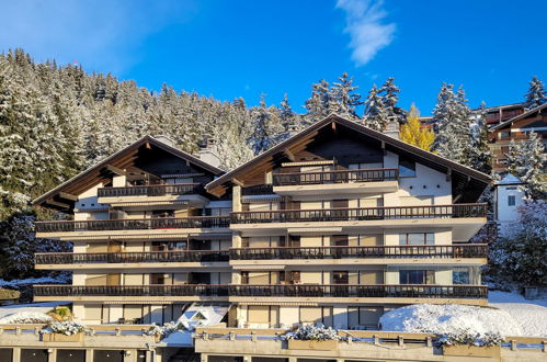 Foto 42 - Apartment mit 2 Schlafzimmern in Crans-Montana mit blick auf die berge