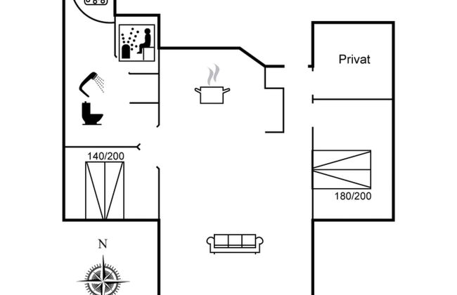 3 bedroom House in Sønderho with terrace and sauna - Photo 1