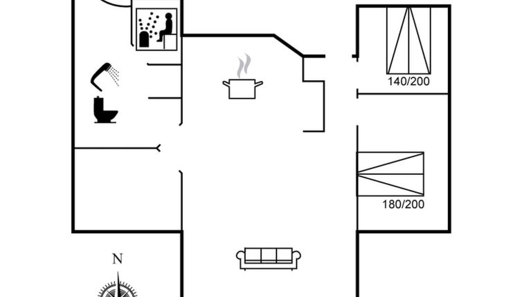 Photo 1 - Maison de 3 chambres à Sønderho avec terrasse et sauna