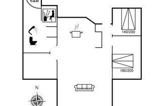 Foto 1 - Casa con 3 camere da letto a Sønderho con terrazza e sauna