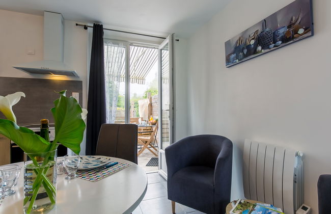 Apartamento de 2 quartos em Locquirec com jardim e terraço - Foto 9
