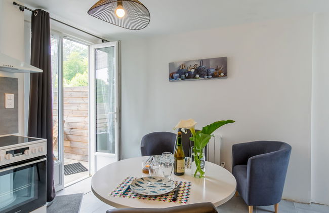 Apartamento de 2 quartos em Locquirec com jardim e terraço - Foto 7