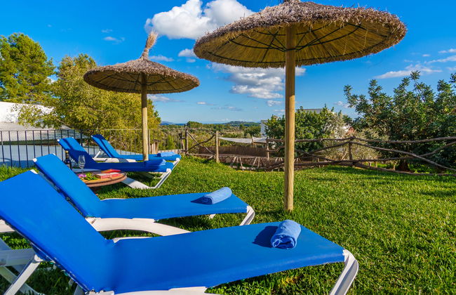 Casa de 4 quartos em Selva com piscina privada e jardim - Foto 34
