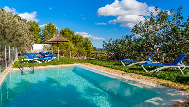 Casa de 4 quartos em Selva com piscina privada e jardim - Foto 2