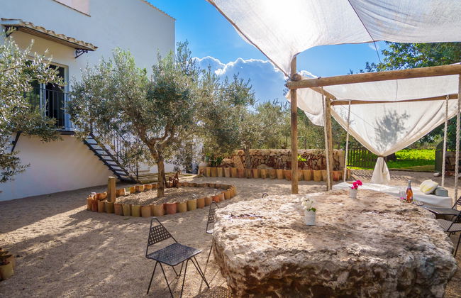 Casa de 4 quartos em Selva com piscina privada e jardim - Foto 25