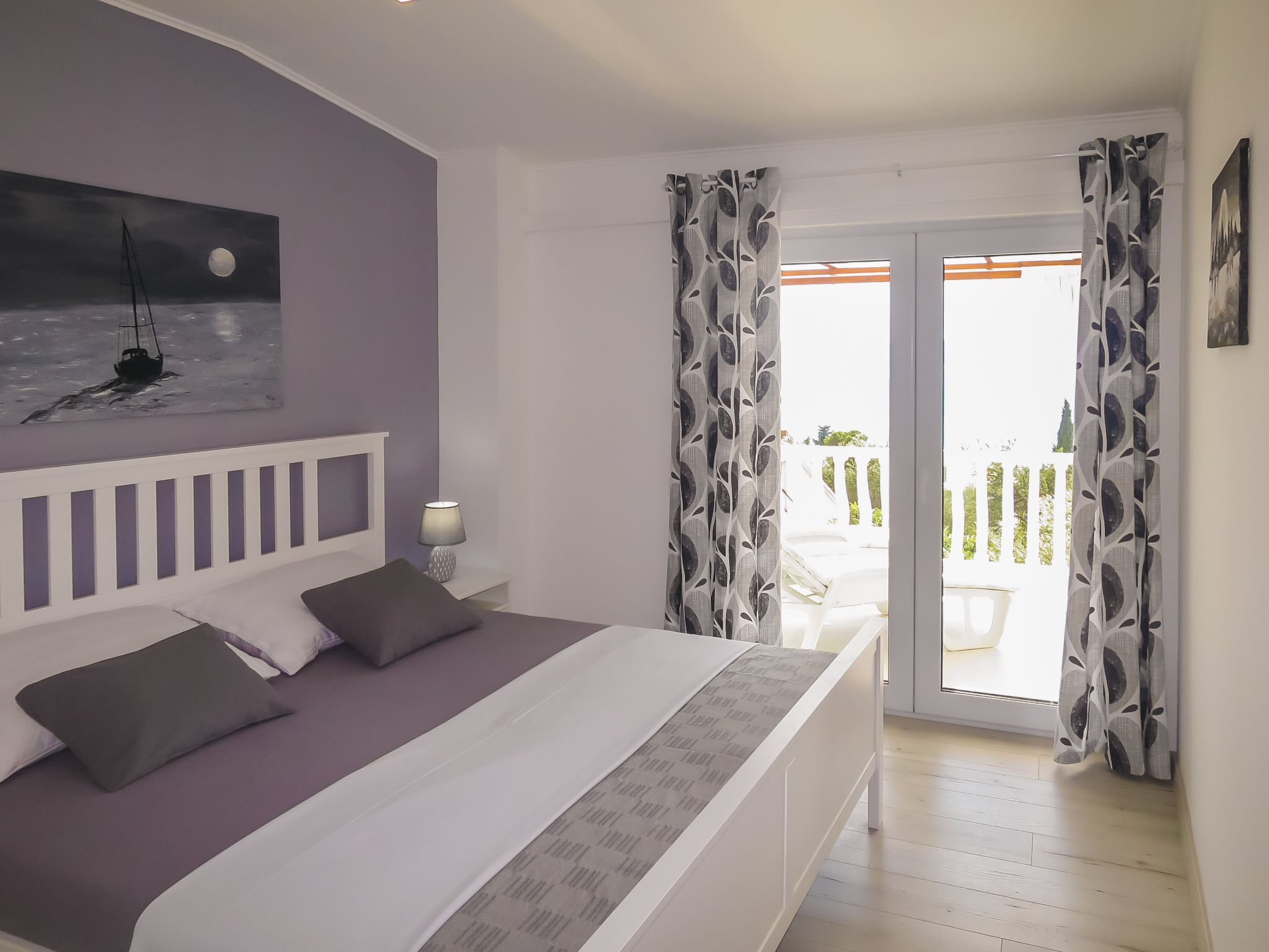 Foto 15 - Appartamento con 2 camere da letto a Jasenice con giardino e vista mare