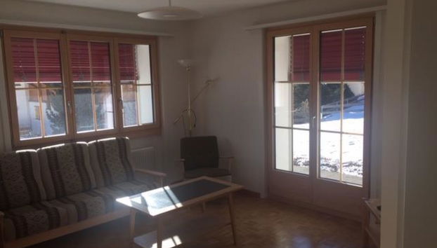 Apartment mit 1 Schlafzimmer in Adelboden mit garten - Foto 4