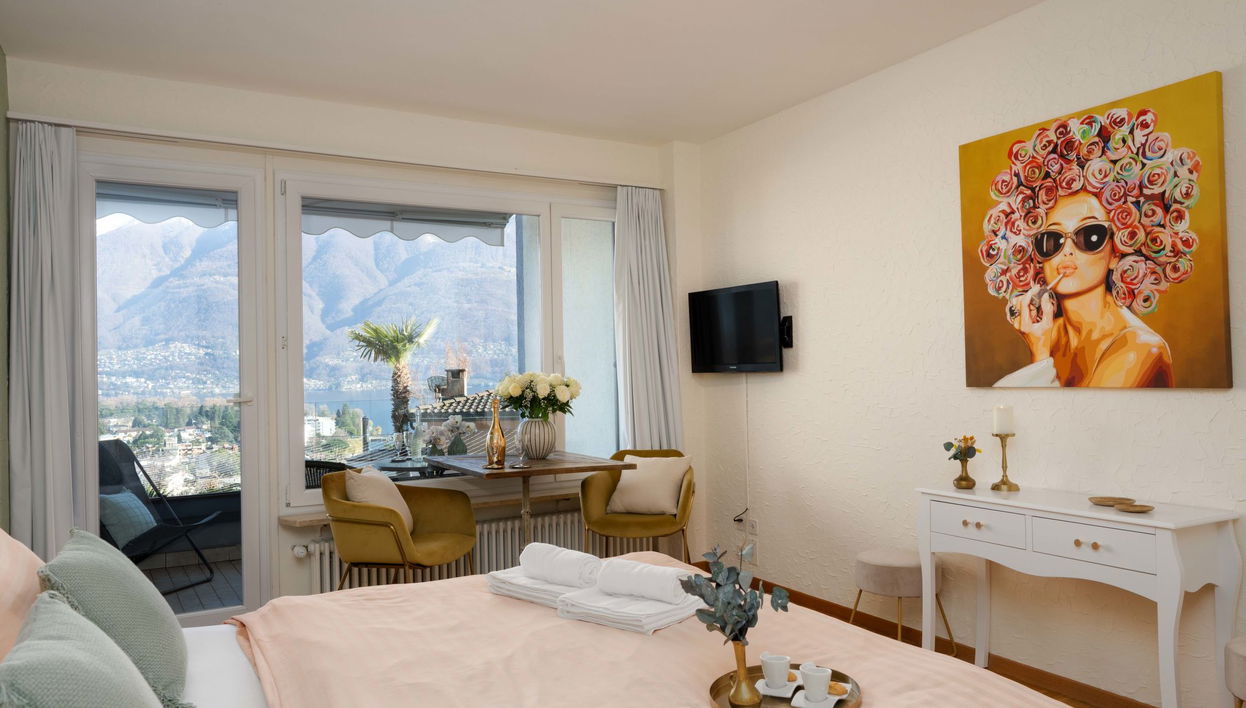 Apartment mit 1 Schlafzimmer in Ascona - Foto 1