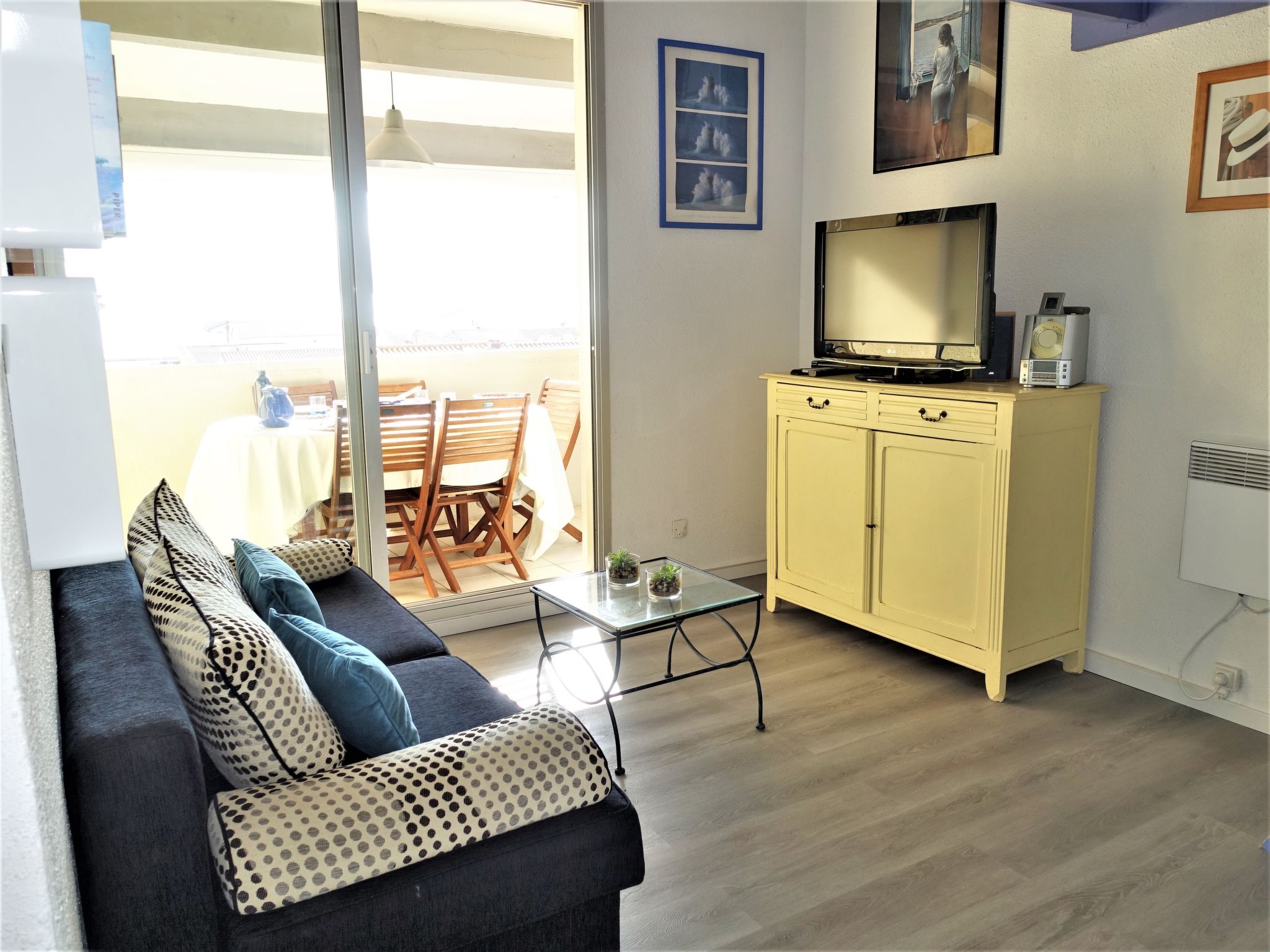 Foto 6 - Apartamento de 1 habitación en Narbonne con terraza y vistas al mar