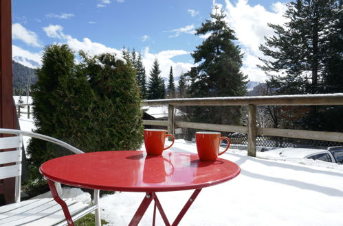 Foto 14 - Apartamento en Val de Bagnes con terraza y vistas a la montaña