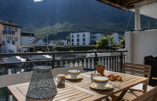 Apartamento de 2 quartos em Port-Valais com terraço - Foto 28