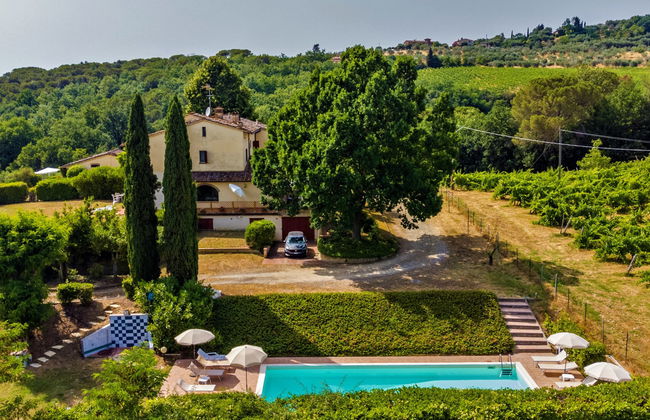 Casa de 6 quartos em Scandicci com piscina privada e jardim - Foto 48
