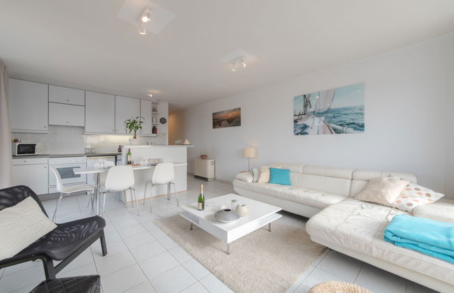 Apartamento de 2 quartos em Bredene com jardim e terraço - Foto 2
