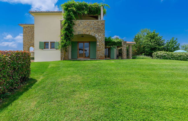 Casa de 6 quartos em Buje com piscina privada e jardim - Foto 32