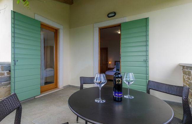 Casa de 6 quartos em Buje com piscina privada e jardim - Foto 29