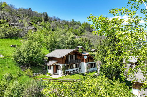 Foto 1 - Casa de 3 quartos em Nendaz com jardim e vista para a montanha