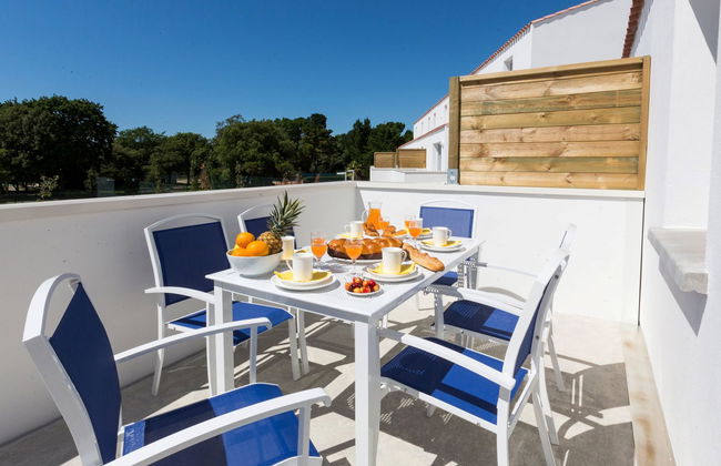Apartamento de 1 quarto em Noirmoutier-en-l'Île com piscina e terraço - Foto 16