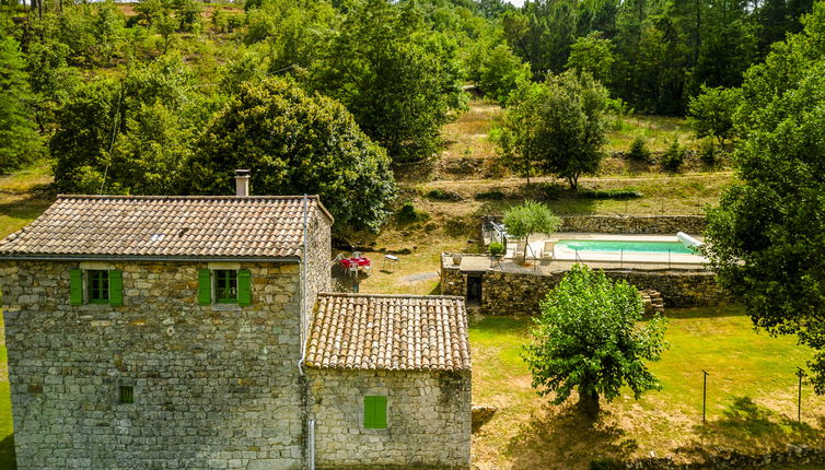 Foto 1 - Haus mit 2 Schlafzimmern in Saint-Genest-de-Beauzon mit privater pool und garten