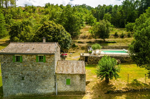 Foto 1 - Casa de 2 habitaciones en Saint-Genest-de-Beauzon con piscina privada y jardín