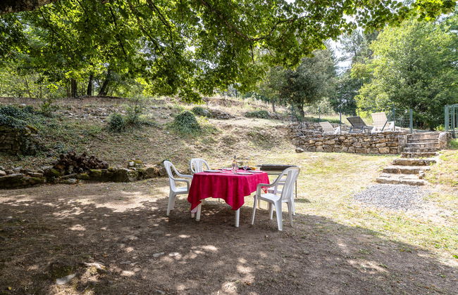 Casa de 3 quartos em Saint-Genest-de-Beauzon com piscina privada e jardim - Foto 19
