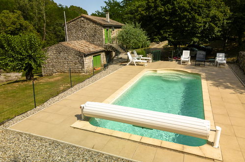 Foto 18 - Haus mit 2 Schlafzimmern in Saint-Genest-de-Beauzon mit privater pool und garten