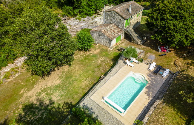 Casa de 3 quartos em Saint-Genest-de-Beauzon com piscina privada e jardim - Foto 5