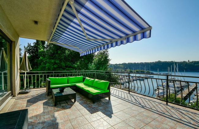Apartamento de 4 quartos em Omišalj com jardim e terraço - Foto 7