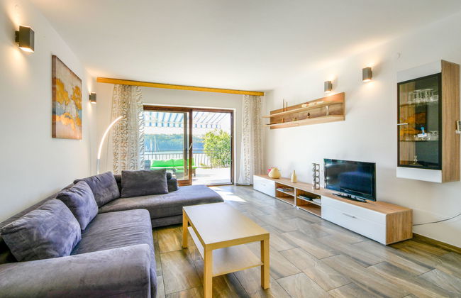 Apartamento de 4 quartos em Omišalj com jardim e terraço - Foto 3
