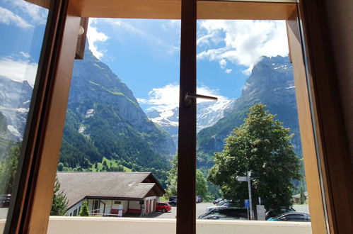 Foto 2 - Apartment mit 1 Schlafzimmer in Grindelwald mit blick auf die berge