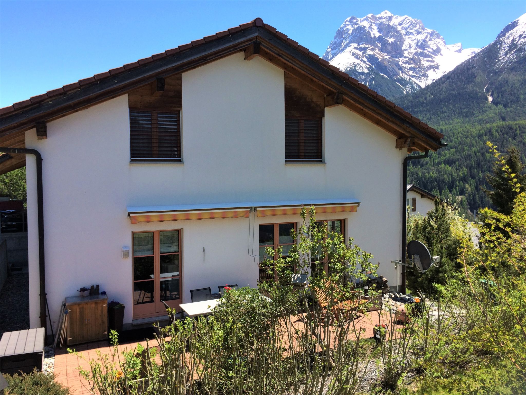 Foto 5 - Apartamento de 1 quarto em Scuol com vista para a montanha