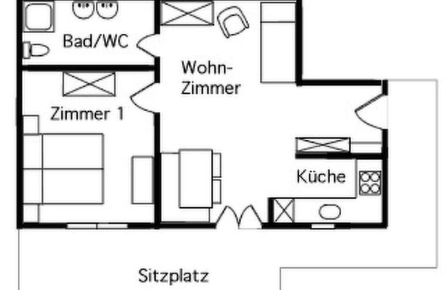 Apartamento de 1 quarto em Scuol - Foto 31