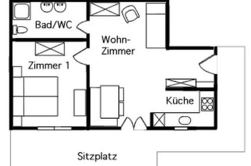 Foto 31 - Apartamento de 1 quarto em Scuol