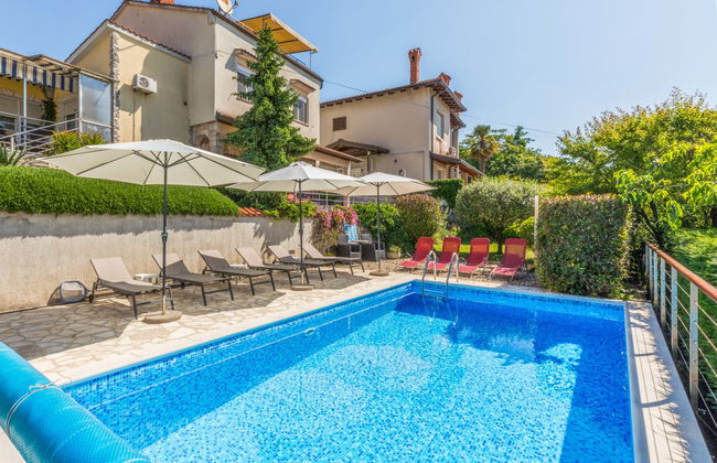 Casa de 2 quartos em Matulji com piscina e jardim - Foto 7