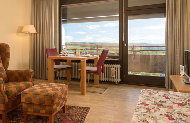 Apartamento de 1 quarto em Lahnstein com piscina e sauna - Foto 9