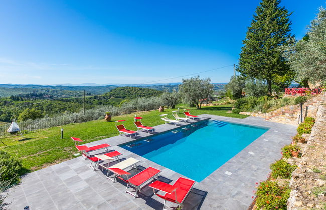 Haus mit 3 Schlafzimmern in San Casciano in Val di Pesa mit schwimmbad und garten - Foto 35