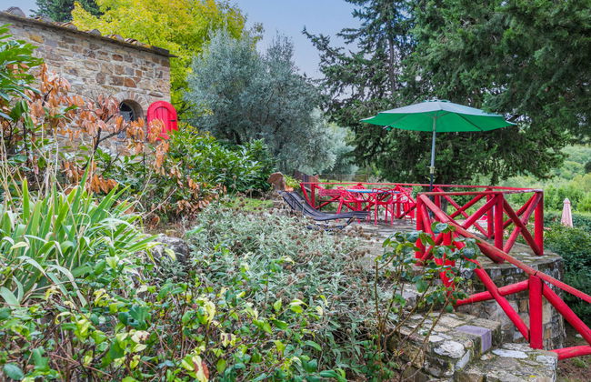 Apartment mit 1 Schlafzimmer in San Casciano in Val di Pesa mit schwimmbad und garten - Foto 27