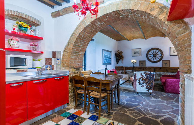 Apartment mit 1 Schlafzimmer in San Casciano in Val di Pesa mit schwimmbad und garten - Foto 14