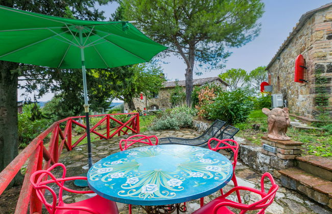 Apartment mit 1 Schlafzimmer in San Casciano in Val di Pesa mit schwimmbad und garten - Foto 26