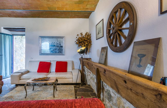 Apartment mit 1 Schlafzimmer in San Casciano in Val di Pesa mit schwimmbad und garten - Foto 10