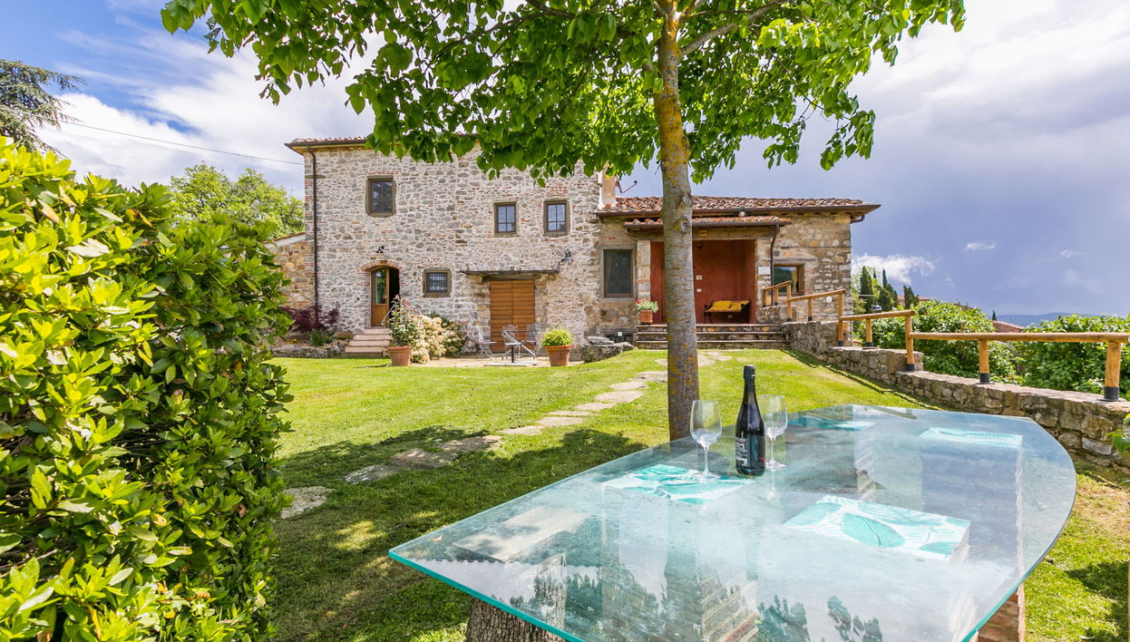 Apartment mit 3 Schlafzimmern in Bucine mit schwimmbad und garten - Foto 1
