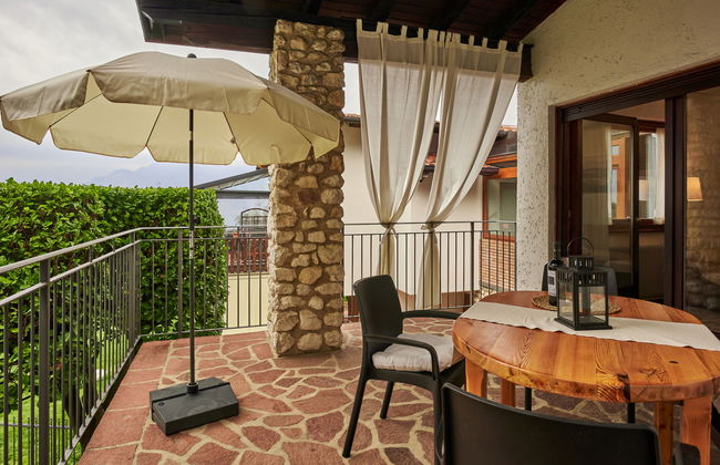 Casa de 3 quartos em Malcesine com jardim e terraço - Foto 24