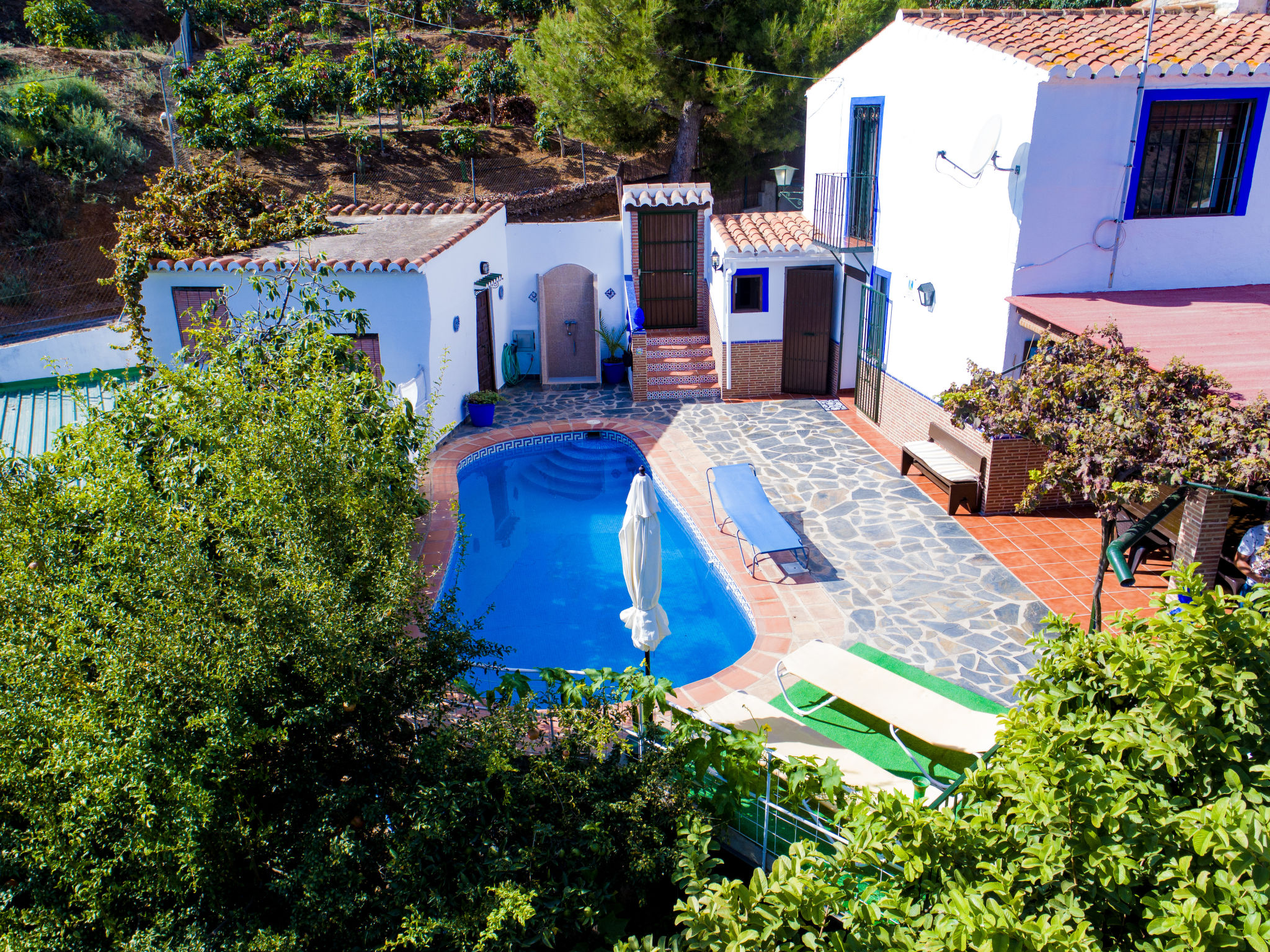 Foto 2 - Casa de 3 habitaciones en Almuñécar con piscina privada y vistas al mar