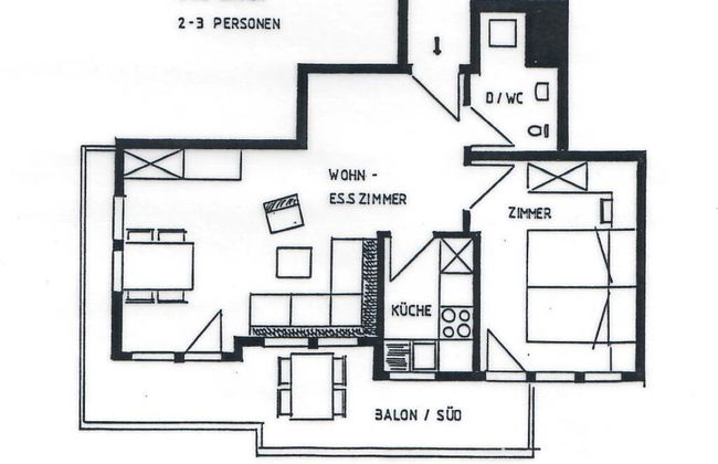 Apartamento de 1 quarto em Saas-Fee - Foto 6