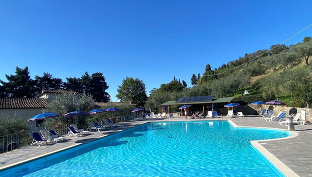 Apartamento de 3 quartos em Pelago com piscina e jardim - Foto 2