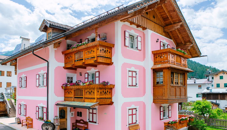 Photo 1 - Appartement de 2 chambres à San Giovanni di Fassa-Sèn Jan avec terrasse et vues sur la montagne