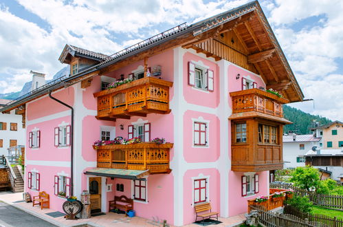 Foto 1 - Apartamento de 2 quartos em San Giovanni di Fassa-Sèn Jan com terraço e vista para a montanha