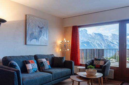 Foto 3 - Apartamento de 2 quartos em Nendaz com terraço e vista para a montanha