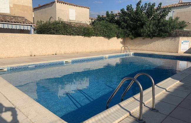 Casa de 3 quartos em Agde com piscina e jardim - Foto 14